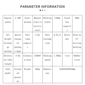<span class=keywords><strong>Aspirateur</strong></span> de jardin à moteur à <span class=keywords><strong>essence</strong></span> de qualité industrielle nettoyeur et collecteur de feuilles universel opération facile nettoyeur de ville - Product Image 6