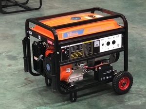 9Kw/11.25kva mở máy phát điện xăng đặt 50Hz/60Hz Điện áp 220V/110V Điện/Hướng dẫn sử dụng bắt đầu với di chuyển bánh xe và tay vịn - Product Image 3