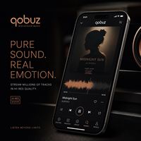 Qobuz 1 an d'abonnement Studio Premier Hi-Res Streaming 24 bits sans perte pour compte MAC, lecteur de musique mondial