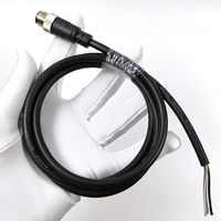 Connecteur M12 personnalisé mâle/femelle IP67 pour faisceau de câblage automobile en PVC, 4/5/8 broches, 3/12 pôles, connexions à vis de terminaison en cuivre