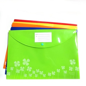 Carpetas de Archivo de PVC Impermeables con Bolsillo para Archivos, Nuevo Diseño, Organizadores de Documentos para la Escuela o la Oficina, Productos de Archivo FC - Product Image 2