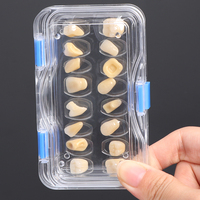 Caja de Almacenamiento para Carillas Dentales SUNSHING, Estuche Transparente para Prótesis Dentales con Membrana Elástica para Coronas y Dientes Postizos