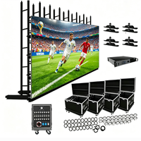 Écran LED d'intérieur/extérieur Topvision P2.604 P3.91, panneau mural LED 500x500 pour location de scène