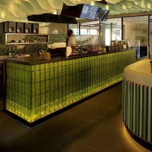 Nhà Máy bán hàng trực tiếp của tinh thể gạch thủy tinh gạch phân vùng bức tường biệt thự bên ngoài bức tường băng pha lê khuôn mẫu rắn gạch - Product Image 5