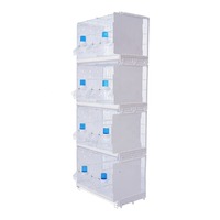 Furrivo 2025 Vente Flash Cages à Oiseaux Empilables pour l'Élevage Grande Cage Métallique pour Oiseaux
