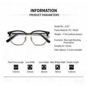 <span class=keywords><strong>Gafas</strong></span> de Lectura Correctivas TR90 Slim Gold Squared para <span class=keywords><strong>Presbicia</strong></span>, Proveedor Mayorista, Anti Luz Azul, Duraderas, Flexibles, Fotocromáticas - Product Image 5