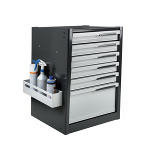 FG 102 PL Car <b>Organizer</b> Storage <b>Drawer</b> Cabinet Tool Box With Side Tray For Workshop Garage Use - Product Image 2