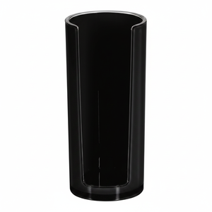 Collezione Spirella Sydney, Dispenser per Dischetti di Cotone, Acrilico, Nero - Product Image 2
