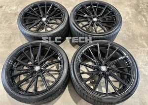 Rines Forjados Multirradio Negros Brillantes 5x120 de 19, 20, 22 y 24 Pulgadas para Mercedes E350 E450 W212 BMW <span class=keywords><strong>Tesla</strong></span> - Product Image 2