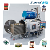 Energiebesparende retortmachine en autoclaafsterilisator voor de RTE-voedingsmiddelen-, sauspakket- en dierenvoedingsindustrie