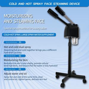 Dispositivo de Pulverización Facial Hidratante de Doble Tubo para Salón de Belleza Transfronterizo con Funciones de Vapor Caliente/Frío, Venta Directa de Fábrica - Product Image 4