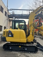 Mini excavatrices PC 56 à vendre en Chine mini excavatrices Komatsu PC 30 35 50 56 d'occasion pelle sur chenilles au meilleur prix