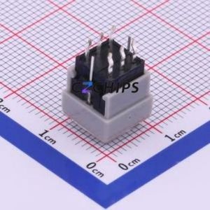 K6-6131D04-L1 Tactile Switch Through hole Component (THT) Switch 1.6N Through Hole 10mm 10mm - Product Image 2
