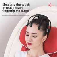 Masseur électrique pour la tête, simule le toucher des doigts d'une personne réelle, appareil de massage du cuir chevelu, vibrations multifréquences, soulagement de la tête pour le sommeil