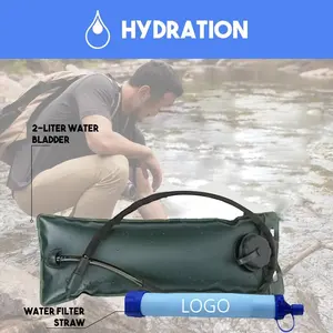 Профессиональный набор для выживания на природе на 2-3 человек, 72-часовой аварийный комплект для походов и путешествий - Product Image 6