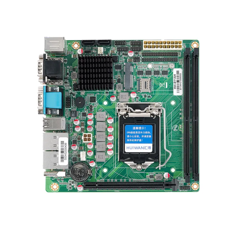 PC motherboard i5 cpu Lga 1151 Processor H110 Chipset hd J6412 mini itx industrial motherboard