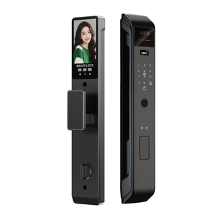 Interphone vidéo en temps réel Tuya Wi-Fi <span class=keywords><strong>Homekit</strong></span>, <span class=keywords><strong>serrure</strong></span> de porte intelligente avec reconnaissance faciale 3D, stockage sur carte mémoire, compatible avec les portes en acier - Product Image 6