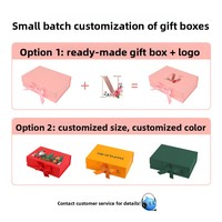 Scatola Regalo Magnetica Pieghevole in Cartone Rigido da 2mm con Nastro, Personalizzabile, Scatole in Carta Opaca Rivestita, Produzione a Basso MOQ
