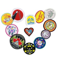 Bas quantité minimale de commande 2023 patchs tissés personnalisés populaires broderie pour les patchs de personnalisation de chapeaux de logo de marque de vêtements