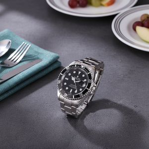 Reloj Deportivo Automático de Lujo Seiko 5, Unisex, Caja de Acero Inoxidable, Cristal de Zafiro Azul, Analógico, Sumergible, Resistente al Agua - Product Image 1