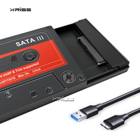 Box esterno per disco rigido USB 3.0 Type-C, custodia per disco rigido SATA da 2,5 pollici YPH03