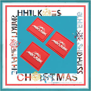 Parches Bordados Termoadhesivos de Fieltro Ecológico Azul y Blanco con Diseño de Oso y Campana para Sombreros, Decoraciones Navideñas - Product Image 3