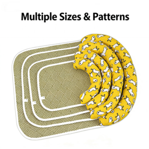 <span class=keywords><strong>2026</strong></span> Bestseller Kühlmatte für Haustiere mit Nackenkissen Rattan-Geflecht Rutschfeste Sommer-Kühlunterlage Universal für Mittelgroße Hunde und Katzen - Product Image 6