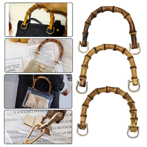 Deepeel MHD030 15cm 20cm Accessoires de maroquinerie pour sacs à main Poignées en bambou pour sacs à main Poignées en <span class=keywords><strong>bois</strong></span> - Product Image 6