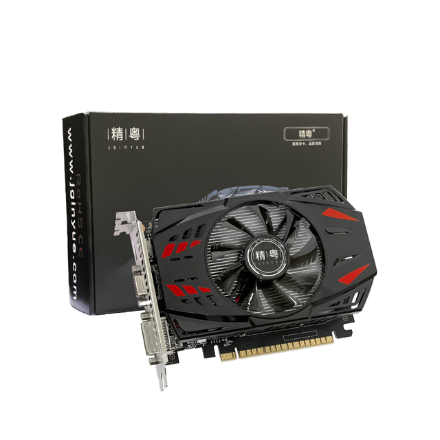 JGINYUE GTX750TI 4GD5 128 Bit GDDR5 4GB Gaming Graphics Card Desktop 5400Mhz One Fan GPU