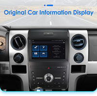 CARUPEZ 9-Zoll Android GPS Autoradio-Haupteinheit mit SD-Karte für Ford F150 P415 Raptor 2013-2014 Plug & Play CarPlay DSP 1 Jahr Garantie