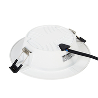Plafonniers encastrés LED de qualité assurée 7/9/12/18W, AC220V 110V, anti-éblouissement, SMD, pour éclairage intérieur
