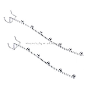 Hot Sale Free Samples Metal <b>Chrome</b> Pegboard <b>Hook</b>/ Price Tag Wire Display <b>Hooks</b> - Product Image 2