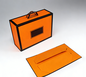 Handmade Eco-Friendly Foldable Cardboard <b>Gift</b> Tote <b>Box</b> Handle Design-Vietnam for Certified Custom Size Available Luxury - Product Image 5