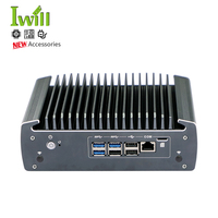 Haute qualité en Tel 10th Core I5 I7 Mini Pc Portable sans ventilateur intégré WIFI 4G 5G 6In Tel I226-V LAN 6USB Stock serveur pare-feu