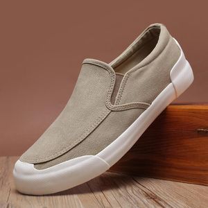 Zapatos Deportivos Clásicos y Sencillos <span class=keywords><strong>TM</strong></span> para Hombre, Zapatos de Lona Portátiles Sin Cordones - Product Image 2
