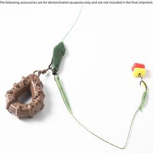 Plate-forme de pêche européenne deux en un jeu de pinces coulissantes avec <span class=keywords><strong>flotteur</strong></span> QC pivotant pour la coulée de canne à pêche en mer - Product Image 4