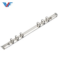 Fabriek Groothandel Custom Hoge Kwaliteit 15Mm Mini Metalen 6 Ringband Met Trigger Voor A5 Map A5 Notebook