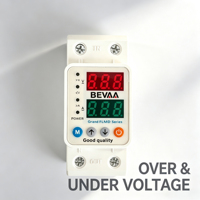 Protecteur de surtension et de sous-tension 220V 2P avec fonction de récupération automatique