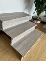 Marches d'escalier SPC commerciales/domestiques Noyau en MDF durable résistant à la moisissure imperméable facile à installer propre