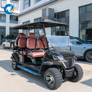 Voiture de golf utilitaire tout-terrain électrique de nouvelle conception, 4 à 6 places, 72V, 70+ km/h, 90 km max, certifiée EEC/CE/GCC - Product Image 2