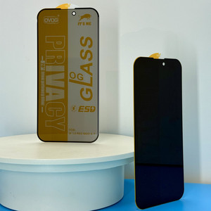 IT'S ME OG Privacidad Vidrio templado Película de vidrio de pegamento completo para iPhone 16 Pro Max Protector de pantalla de privacidad para iPhone 8 8 Plus X 11 13 - Product Image 2