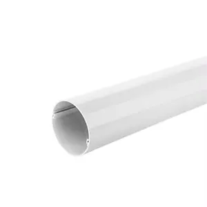 Bền chi phí thấp rắn cài đặt PVC Đường kính ống 90 mét nhựa PVC Ống máng