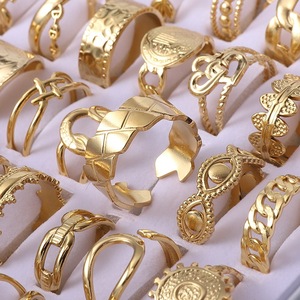 <span class=keywords><strong>Bague</strong></span> en acier inoxydable pour hommes, vente directe d'usine, ouverture réglable en acier titane, <span class=keywords><strong>Index</strong></span> mixte pour femmes - Product Image 1
