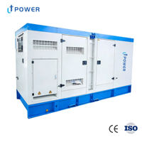 Générateur triphasé silencieux de haute qualité avec démarrage automatique à distance, alimenté par un moteur SDEC Baudouin 400KVA 220V, U+POWER U+YC400GF3-D