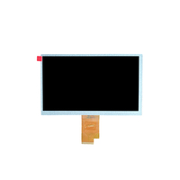 Kualitas Tinggi Tft 7 Inci 1024*600 IPS LCD Panel Sentuh 40 Pin LVDS 450 Nit Display dengan Papan HD-MI