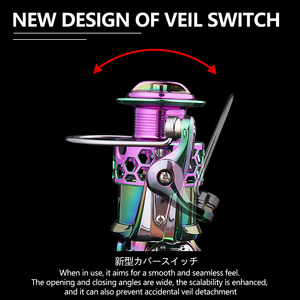 Moulinet Spinning Eau Salée DW1500S-7000 5.2:1 Corps Entièrement Métallique, Lanceur Monobloc, Rotor à Faible Inertie pour Lancer Extrême Longue Distance et Pêche en Surfcasting - Product Image 6
