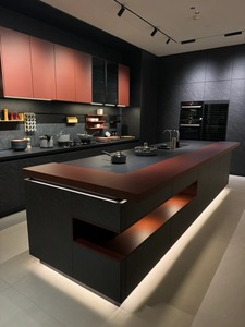 Armadio da cucina moderna <span class=keywords><strong>in</strong></span> <span class=keywords><strong>acciaio</strong></span> <span class=keywords><strong>inox</strong></span> granito Smart melamina organizzatore di stoccaggio personalizzabile <span class=keywords><strong>per</strong></span> la progettazione di <span class=keywords><strong>mobili</strong></span> <span class=keywords><strong>per</strong></span> appartamenti - Product Image 3