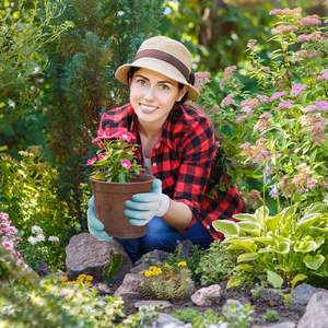 GLOVEMAN Gants de jardin pour femmes Rose Rose Vert Aqua Gants de travail enduits de mousse de <span class=keywords><strong>latex</strong></span> - Product Image 5