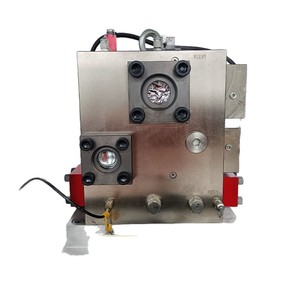Vanne hydraulique à cartouche filetée Yicheng, bloc de vanne intégré, vanne à double sens, connexion de plaque usinée CNC sur mesure - Product Image 1