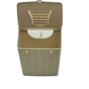 مصنع بيع بالجملة ملحقات قفص العصافير المهنية أعشاش الببغاء الصغيرة البلاستيكية التفقيس التناسلي قفص الطيور أعشاش تربية - Product Image 4